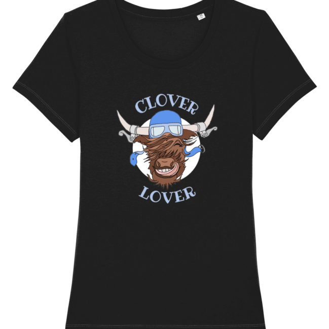 Clover Lover – Women’s Tee (Black)