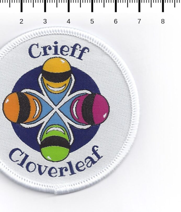 Cloverleaf Logo embroidered patch