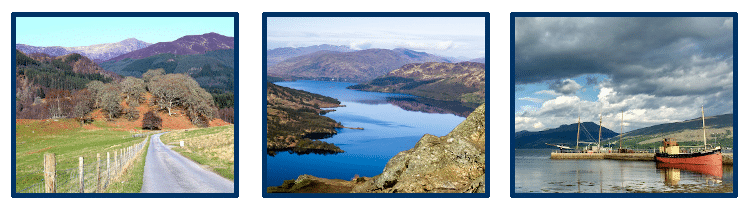 Enjoy our amazing Super Scotland guided rides - Perfect Perthshire, Stunning Stirlingshire and Awesome Argyll