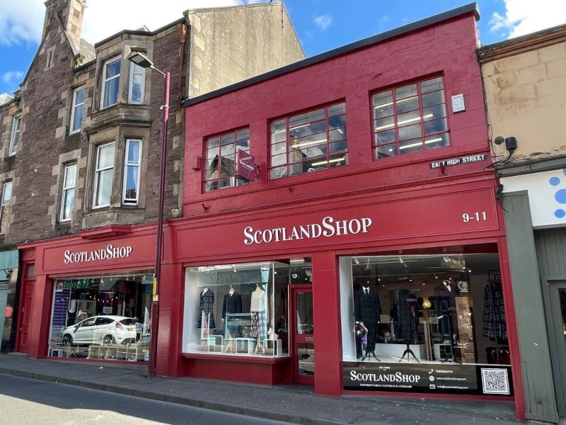 ScotlandShop on the Crieff High Street, up near the petrol station