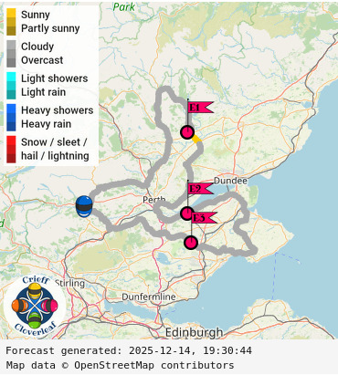 SunSpot map for Crieff Cloverleaf east, day 1