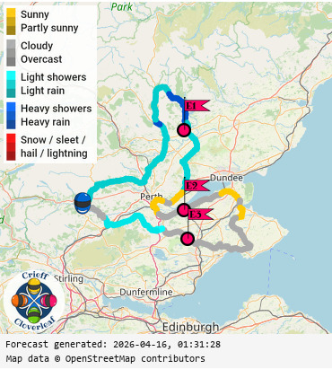 SunSpot map for Crieff Cloverleaf east, day 1