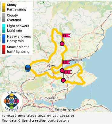 SunSpot map for Crieff Cloverleaf east, day 1