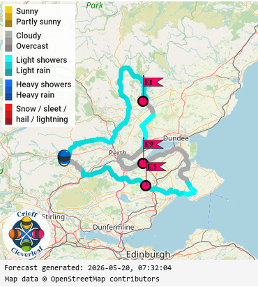 SunSpot map for Crieff Cloverleaf east, day 1