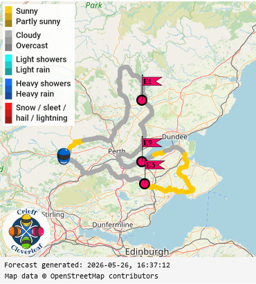 SunSpot map for Crieff Cloverleaf east, day 1