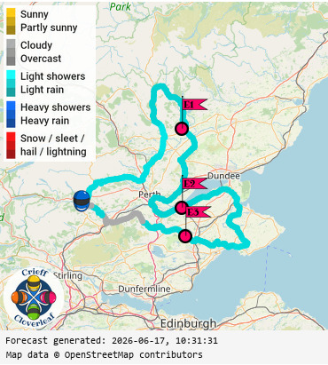 SunSpot map for Crieff Cloverleaf east, day 1