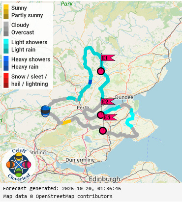 SunSpot map for Crieff Cloverleaf east, day 1