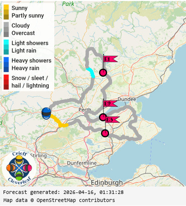 SunSpot map for Crieff Cloverleaf east, day 2