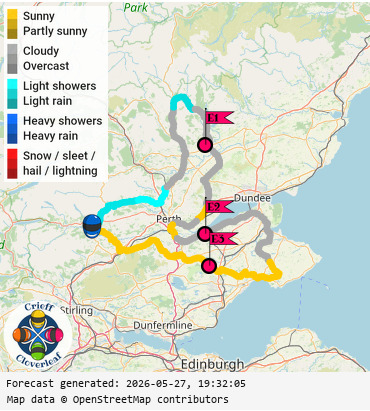 SunSpot map for Crieff Cloverleaf east, day 2