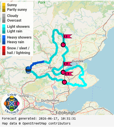 SunSpot map for Crieff Cloverleaf east, day 2