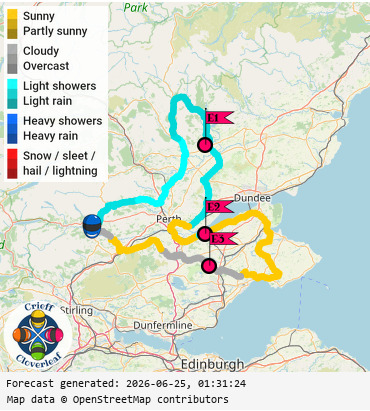 SunSpot map for Crieff Cloverleaf east, day 2