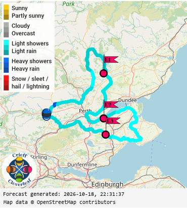 SunSpot map for Crieff Cloverleaf east, day 2