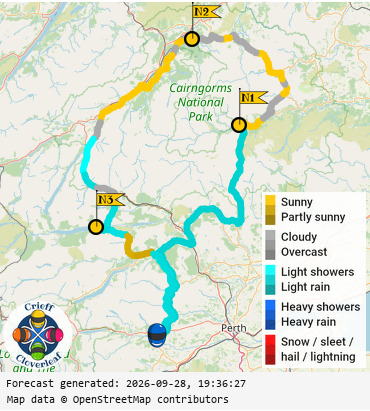 SunSpot map for Crieff Cloverleaf north, day 2