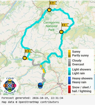 SunSpot map for Crieff Cloverleaf north, day 2