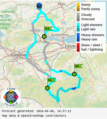 SunSpot map for Crieff Cloverleaf south, day 2