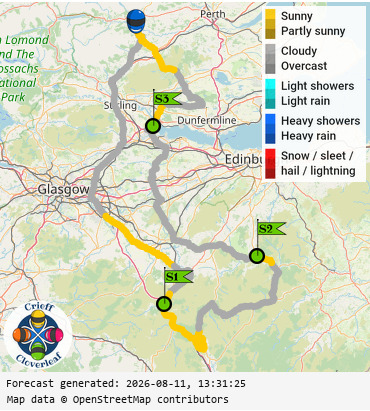 SunSpot map for Crieff Cloverleaf south, day 2