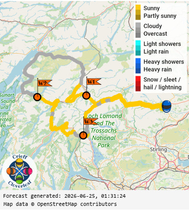 SunSpot map for Crieff Cloverleaf west, day 0