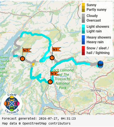 SunSpot map for Crieff Cloverleaf west, day 0