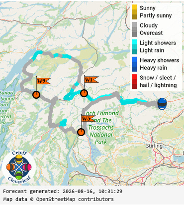 SunSpot map for Crieff Cloverleaf west, day 0