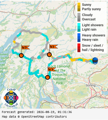 SunSpot map for Crieff Cloverleaf west, day 0