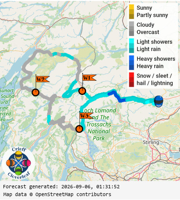 SunSpot map for Crieff Cloverleaf west, day 0