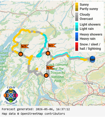 SunSpot map for Crieff Cloverleaf west, day 1