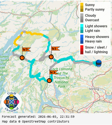 SunSpot map for Crieff Cloverleaf west, day 1