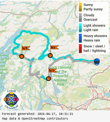 SunSpot map for Crieff Cloverleaf west, day 1