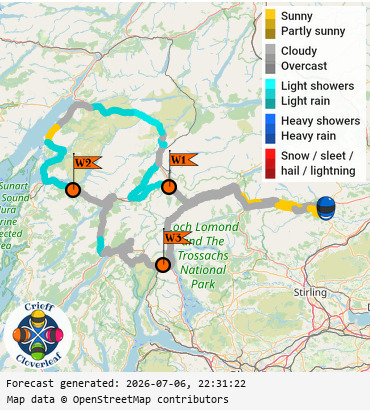 SunSpot map for Crieff Cloverleaf west, day 1