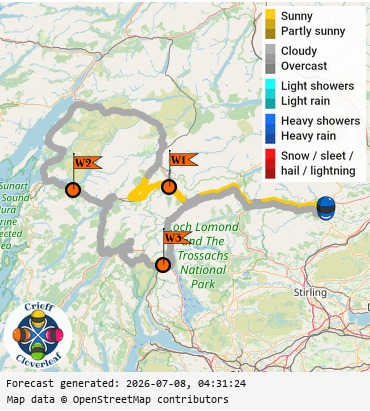SunSpot map for Crieff Cloverleaf west, day 1