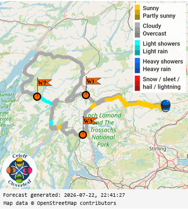 SunSpot map for Crieff Cloverleaf west, day 1