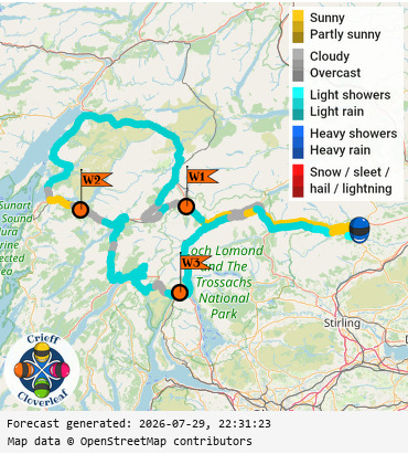 SunSpot map for Crieff Cloverleaf west, day 1