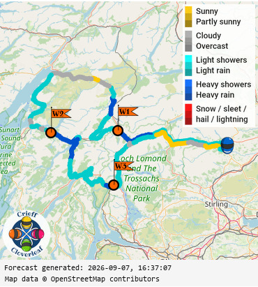 SunSpot map for Crieff Cloverleaf west, day 1