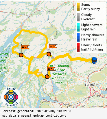 SunSpot map for Crieff Cloverleaf west, day 1