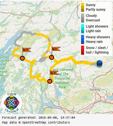 SunSpot map for Crieff Cloverleaf west, day 1