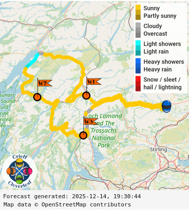 SunSpot map for Crieff Cloverleaf west, day 2