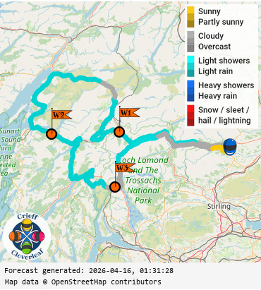 SunSpot map for Crieff Cloverleaf west, day 2