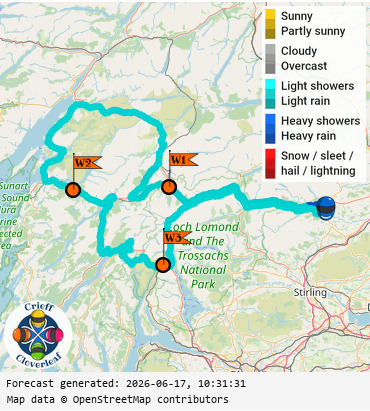 SunSpot map for Crieff Cloverleaf west, day 2