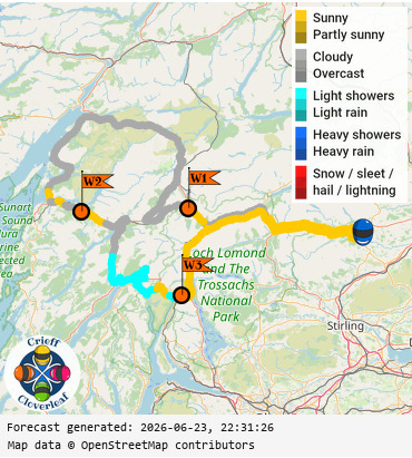 SunSpot map for Crieff Cloverleaf west, day 2