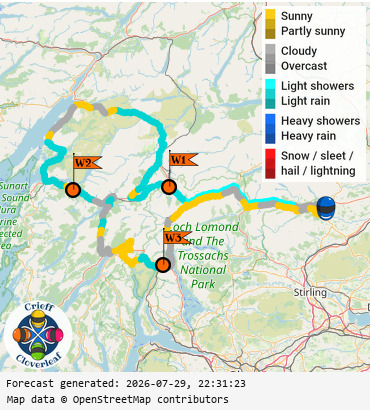 SunSpot map for Crieff Cloverleaf west, day 2