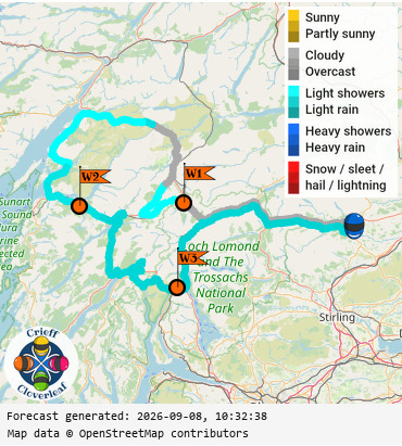 SunSpot map for Crieff Cloverleaf west, day 2