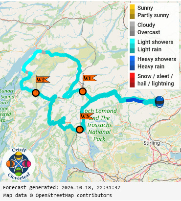 SunSpot map for Crieff Cloverleaf west, day 2